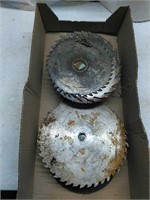 Old saw blades