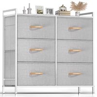 ROMOON Fabric Dresser for Bedroom, Chest of Drawer