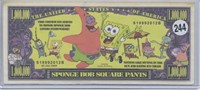Spongebob Squarepants One Million Dollar Novelty N