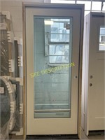 36" Right Hand 7 Ft tall full view Exterior Door