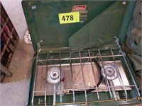 2 BURNER COLEMAN PROPANE STOVE