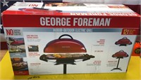 NEW George Foreman indoor/outdoor electric grill