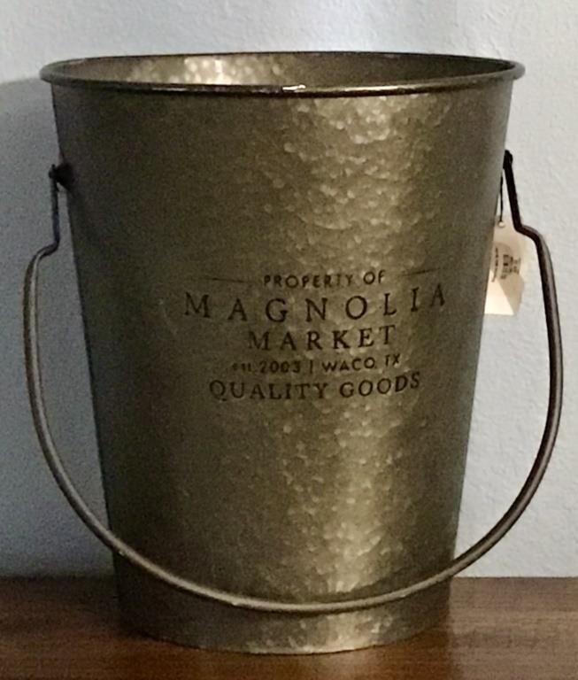 MAGNOLIA MARKET METAL PAIL