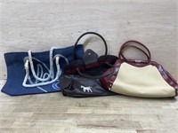 Colts hand tote & 2 hand bags