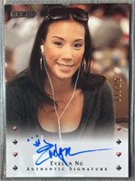 Autographed Gold 11/25 Evelyn Ng, 2010 Razor