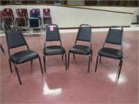 Black Cushioned Chairs