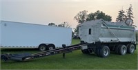 Aluminum dump trailer