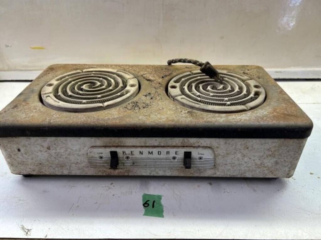 Kenmore 2 burner (electric)