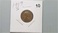 1919s Wheat Cent be2010
