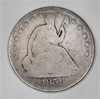 1856 Seated Liberty Half Dollar