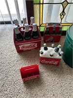 Seven Pcs Coca-Cola Advertising Tins, toothpick Ho