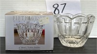 Fifth Avenue 5in Bowl/Votive Holder