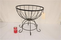 Wire Basket Stand For Flowers