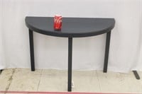 36" Demilune Painted Table