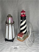 2 Lighted lighthouses