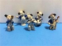 Dog Band Figurines