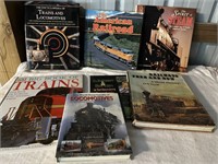 Hardcover Train Books- See Photos