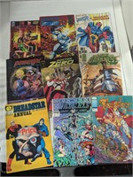 lot of comic books
