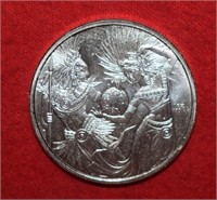 Aztec God of Duality - Ometeotl 1oz Silver Round
