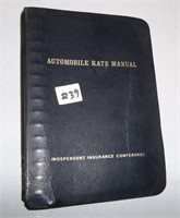 1973 Ontario Automobile Rate Manual