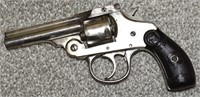 Iver Johnson 38 Caliber 5 Shot Revolver Pat'd 1887