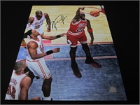 Michael Jordan Signed 11X17 Photo SSC COA