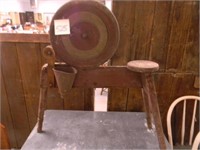 Primitive Rug Weaving Spinning Wheel