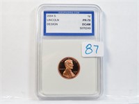 2004 S Proof Lincoln Cent Penny PR 70 DCAM IGS