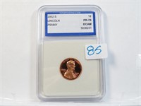 2002 S Proof Lincoln Cent Penny PR 70 DCAM IGS