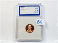 2003 S Proof Lincoln Cent Penny PR 70 DCAM IGS
