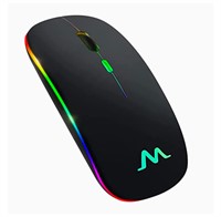 LED Rechargeable Wireless Mouse, 2.4G