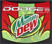 Mountain Dew NASCAR Replica Car Hood 2003