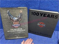 (2) Harley Davidson coffee table books