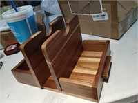 MSRP $12 Wood Napkin Holder