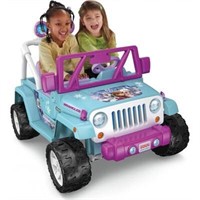12V Disney Princess Frozen Power Wheels Jeep
