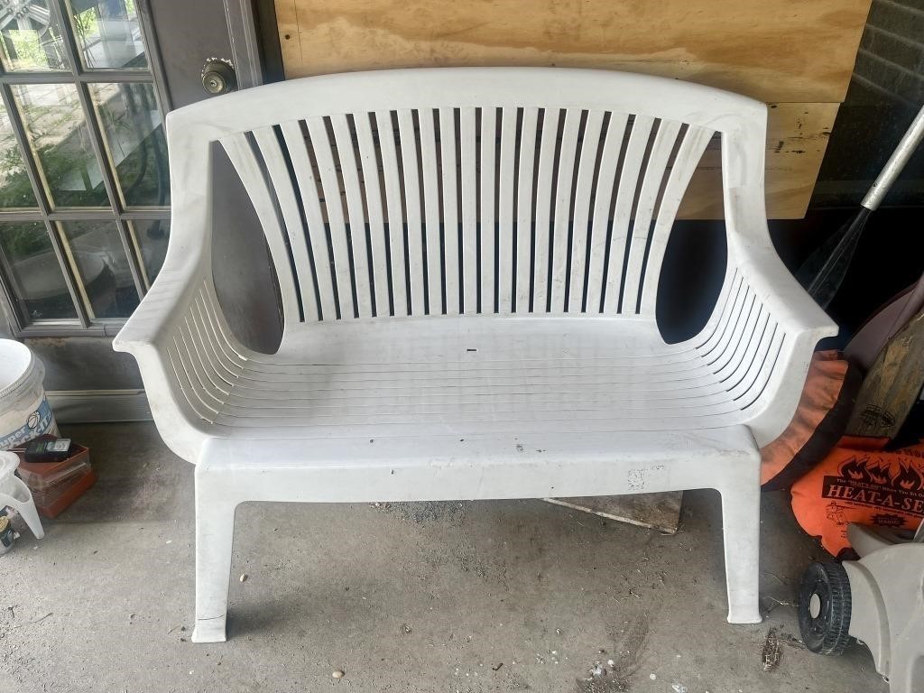 Plastic Outdoor Bench