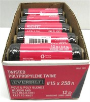 Twisted Polypropylene Twine - Black