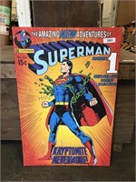 superman poster- 24" X 36"