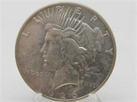1926 S PEACE SILVER DOLLAR TONED ON REV. MS+
