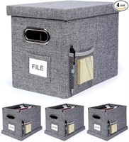 File Box Desktop File Organizer Box For Letter