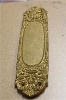 Vintage Cifical Brass Door Plate