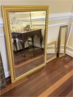 Beautiful Gold Framed Mirror with 1" Beveled
