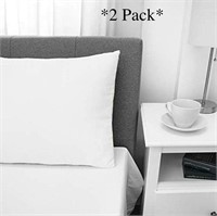 Soft-Tex Firm Density Standard White Pillow, (2)