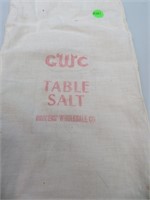 Antique GWC Table Salt Bag 14" x 7&3/4"