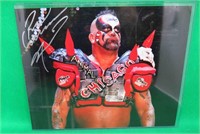 Signed 8x10 Photo WWF Road Warrior Animal Wrestlin