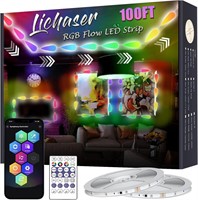 100ft RGB Flow LED Strip Lights