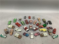 Variety of Tootsie Toy Cars