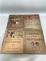 Vintage Geography and Travel Books