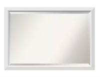 39.5 in. x 27.5 in. Beveled Rectangle Mirror