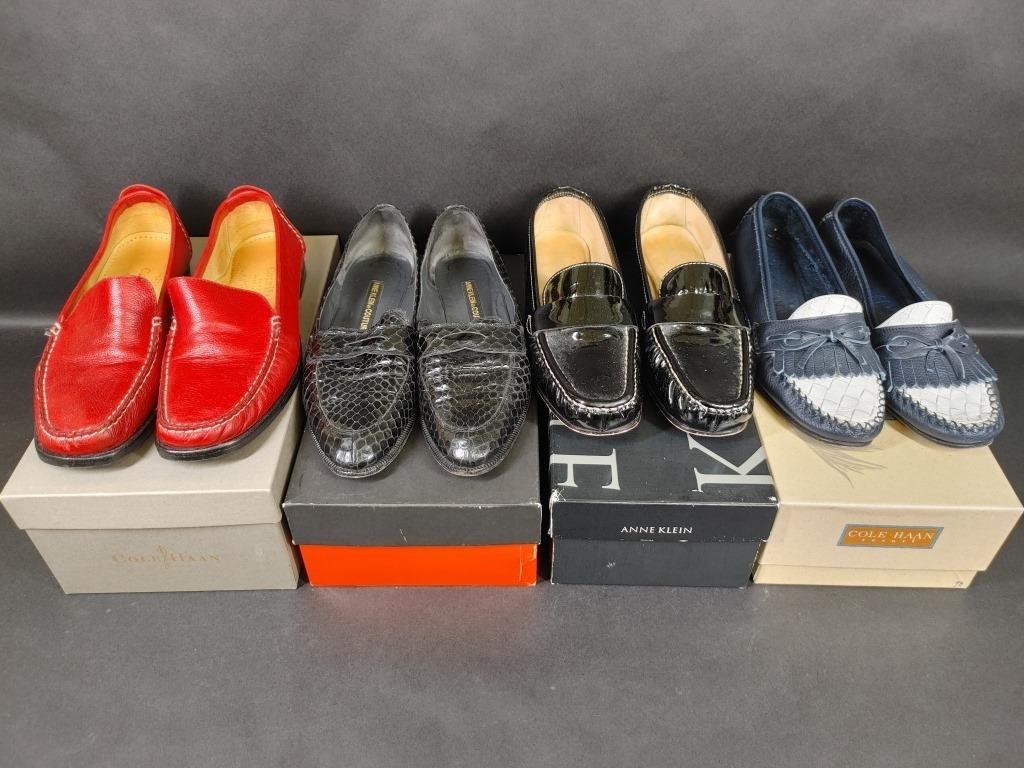 Cole Haan Red, Anne Klein Patent Leather Loafers
